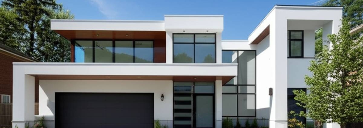 Smart Home Systems 2025 GTA: Futuristic home with voice control and automation.