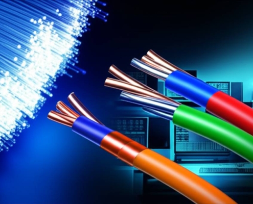 Fiber Optic vs. Copper Cabling: Faster internet for Mississauga businesses.