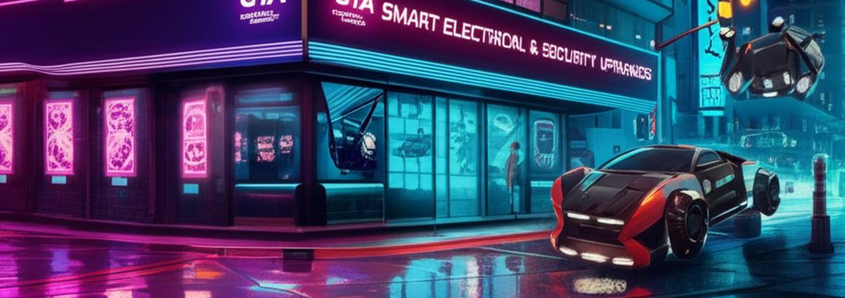 GTA Smart Electrical & Security Upgrades: Futuristic security in the city.