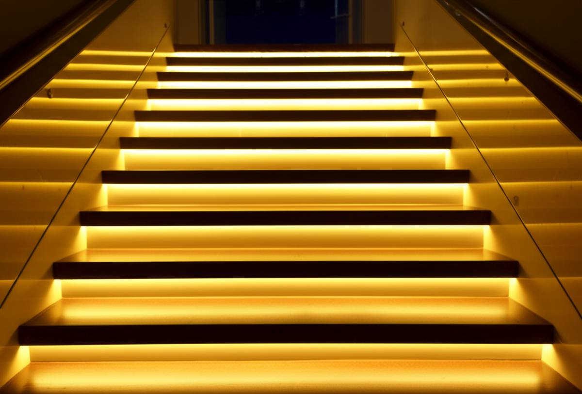 motion sensor stair lights