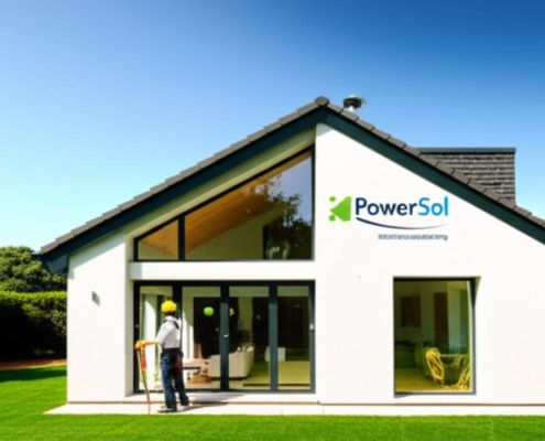 Smart wiring Keswick modern home PowerSol electrician installing panel energy efficiency.