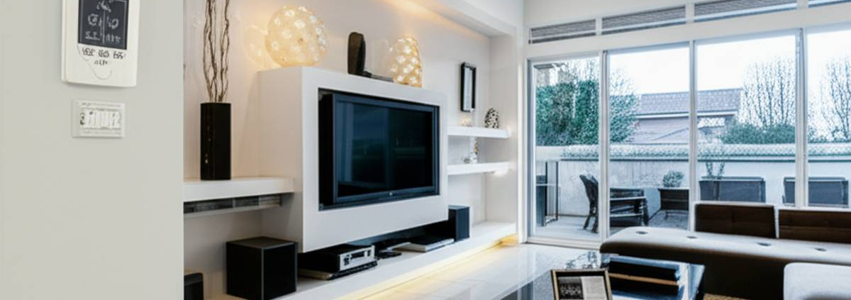 Smart Home Living Room GTA: Low Voltage Systems & Ambient Lighting