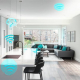 Smart Home 2025: Modern Toronto home with voice-controlled appliances and integrated smart technology.