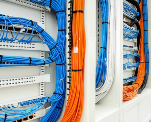 Smart Home Structured Cabling GTA: Expertly installed ethernet, coax, & fiber optics for seamless smart home integration.