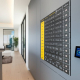 Smart home electrical panel upgrade with energy monitoring system.