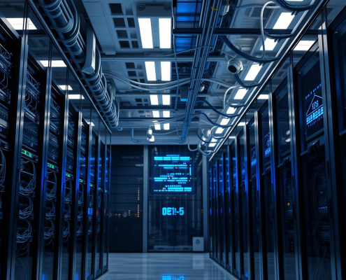 PowerSol's advanced low voltage solutions for smart buildings, data centers, and integrated security systems with fiber optics.