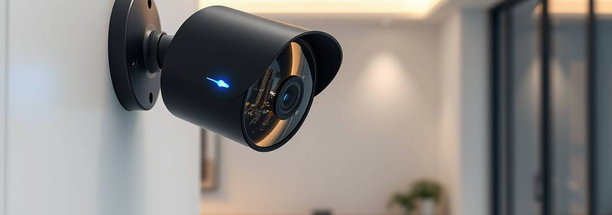 PowerSol smart security camera for urban GTA homes, providing advanced surveillance and protection.