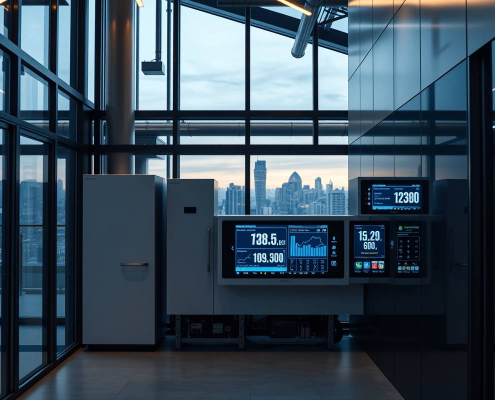 Modern Toronto home with Powersol smart battery panels and energy-efficient design