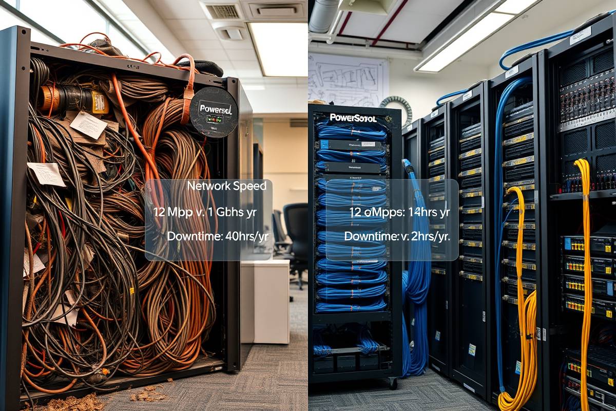 The Real Cost of Poor Network Cabling in Small Businesses