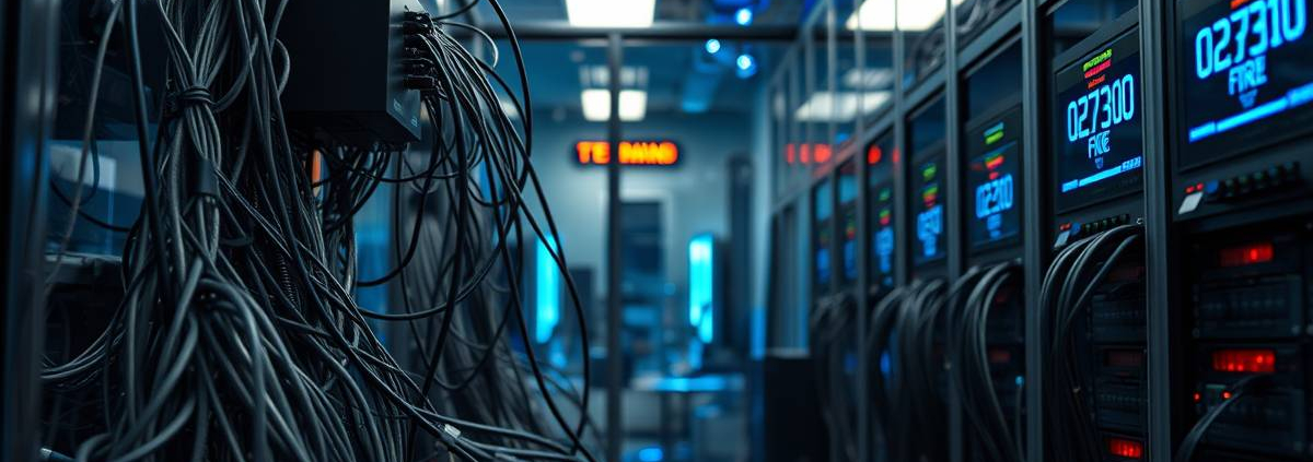 Chaotic network cabling in GTA small business - PowerSol fixes downtime issues