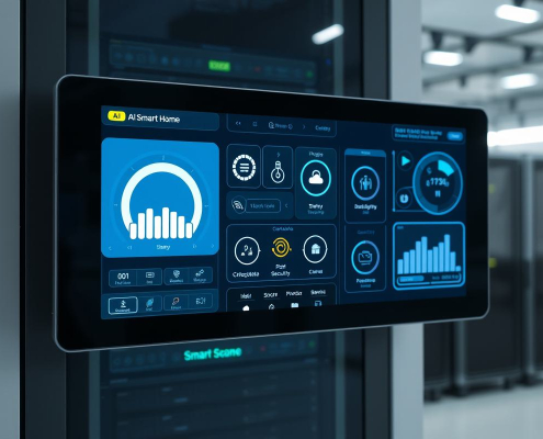 PowerSol installs advanced AI-Powered Houses control panels for smart lighting, climate, and security, enhancing modern living.
