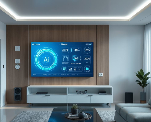 Experience the future of living with PowerSol's AI Smart Homes 2026 solutions, seamlessly integrating lighting, climate, and security.