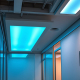 Modern Toronto office showcasing PowerSol's smart lighting trends Toronto 2026 with circadian rhythm technology.