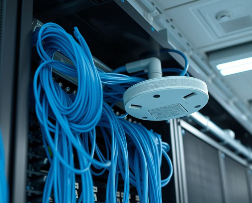 PowerSol provides expert Structured Cabling and Wi-Fi 6E Mesh Network Toronto services, ensuring seamless connectivity.